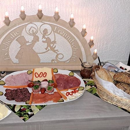 Ferienwohnung Aronia Garten Oberwiesenthal Exteriör bild