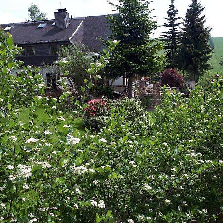 Ferienwohnung Aronia Garten Oberwiesenthal Exteriör bild
