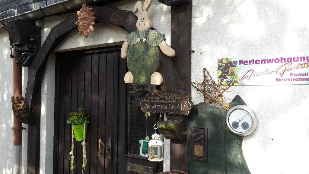 Ferienwohnung Aronia Garten Oberwiesenthal Exteriör bild
