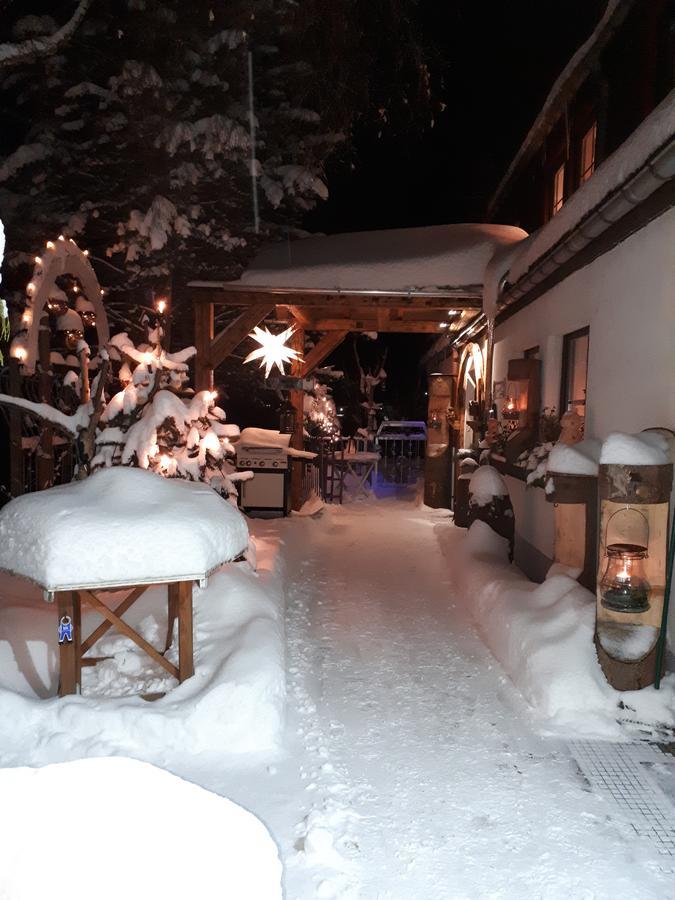 Ferienwohnung Aronia Garten Oberwiesenthal Exteriör bild