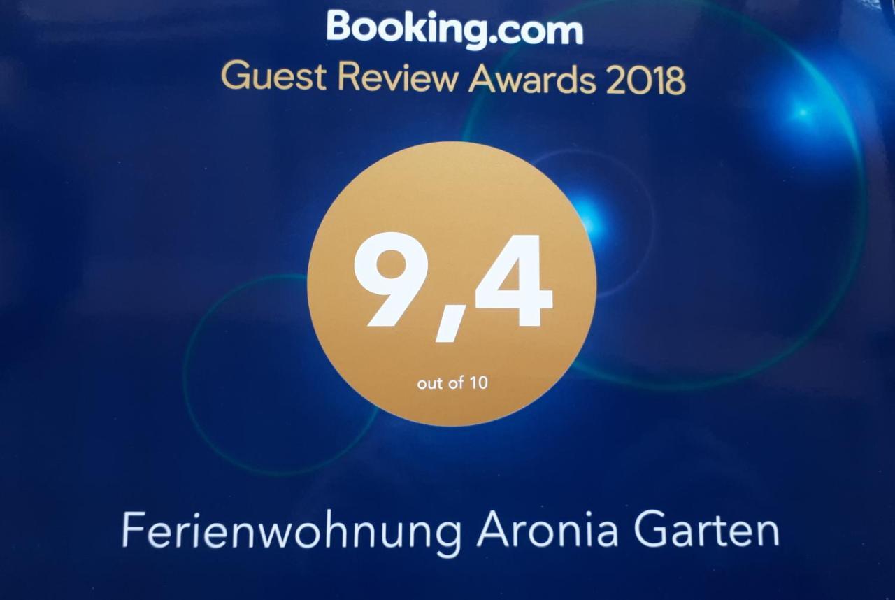 Ferienwohnung Aronia Garten Oberwiesenthal Exteriör bild
